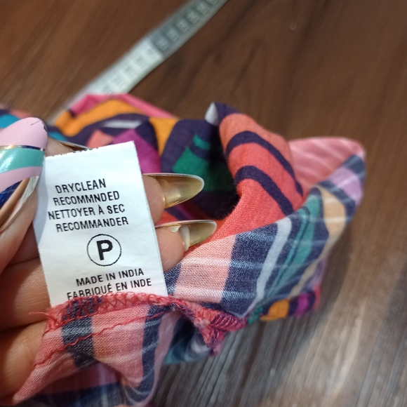 Anthropologie Conditions Apply Striped Cover-Up Kaftan Kimono One Size - Picture 8 of 10